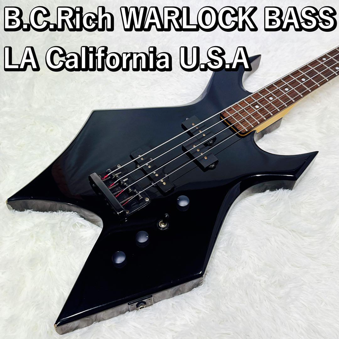 B.C.Rich WARLOCK BASS 真新しく /LA California USA