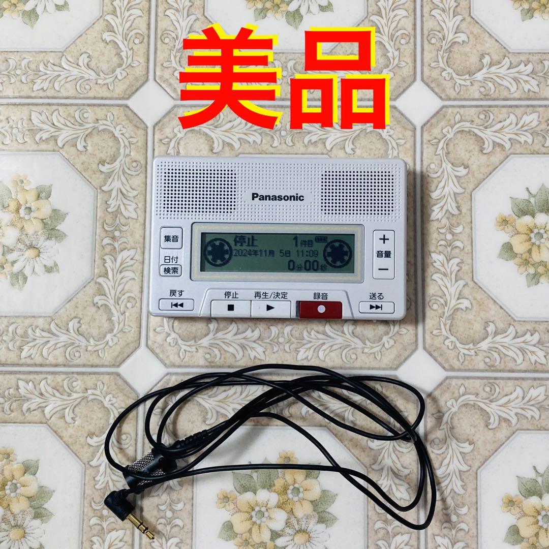 美品 Panasonic RR-SR350 ICレコーダー パナソニック うとい