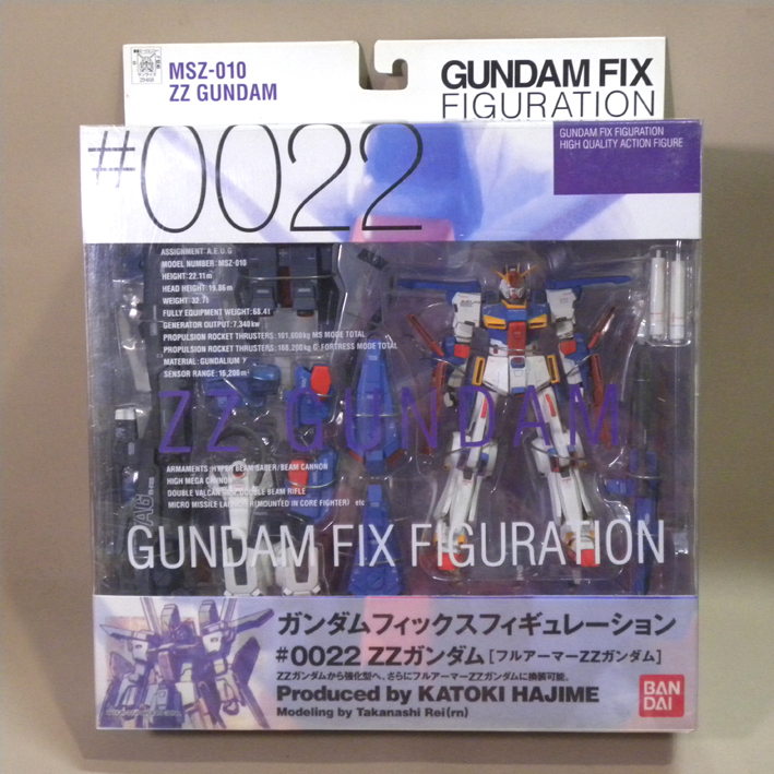 未開封 新品】ガンダムフィックスフィギュレーション #0022 ZZガンダム ( Vintage Bandai Gundam Fix  Figuration Figure