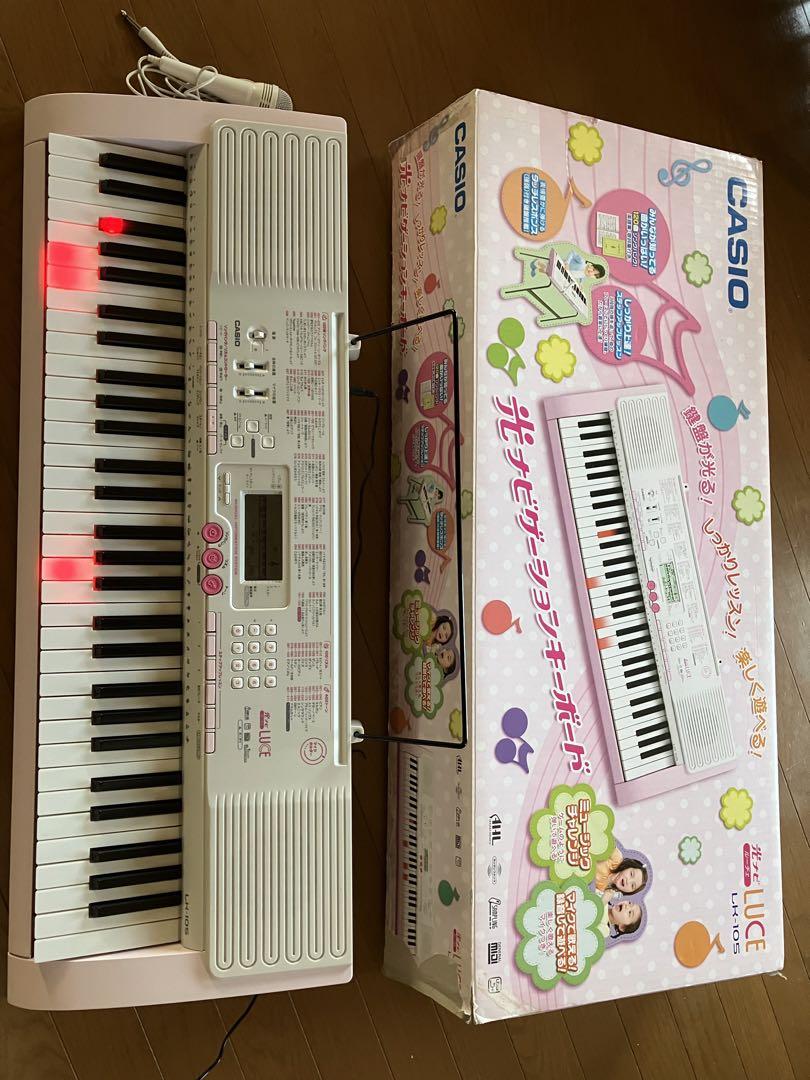 カシオ キーボード LK-105 色っぽかっ