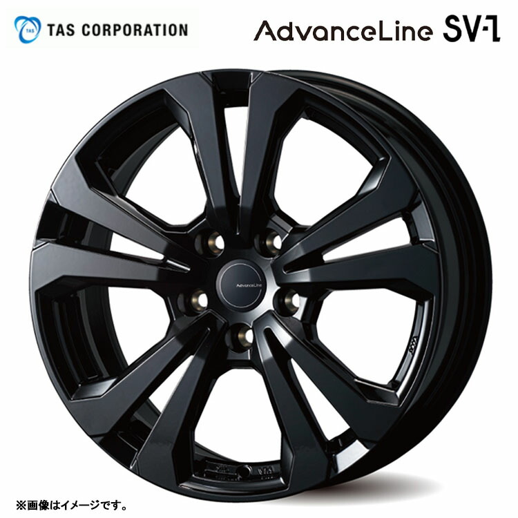 ティー・エー・エス アドバンスライン SV-1 7.5J-17 +42 5H-127 AdvanceLine SV-