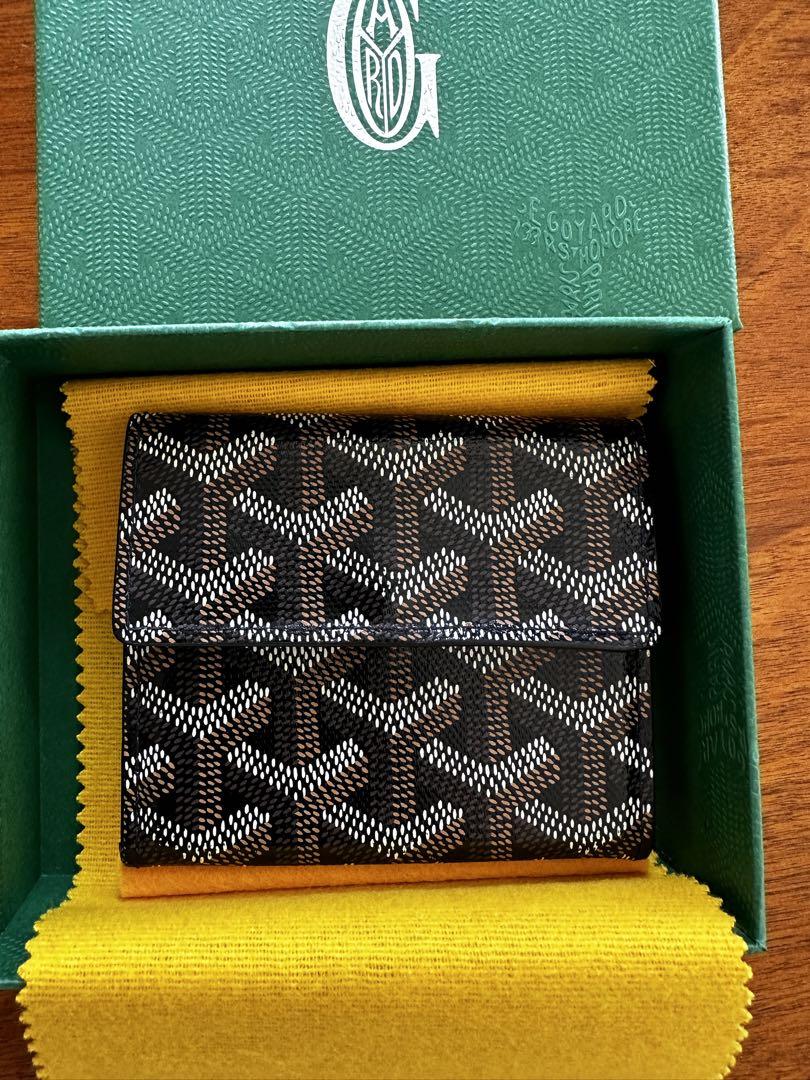 GOYARD マリニー ミニ財布 ブラック marigny 多から