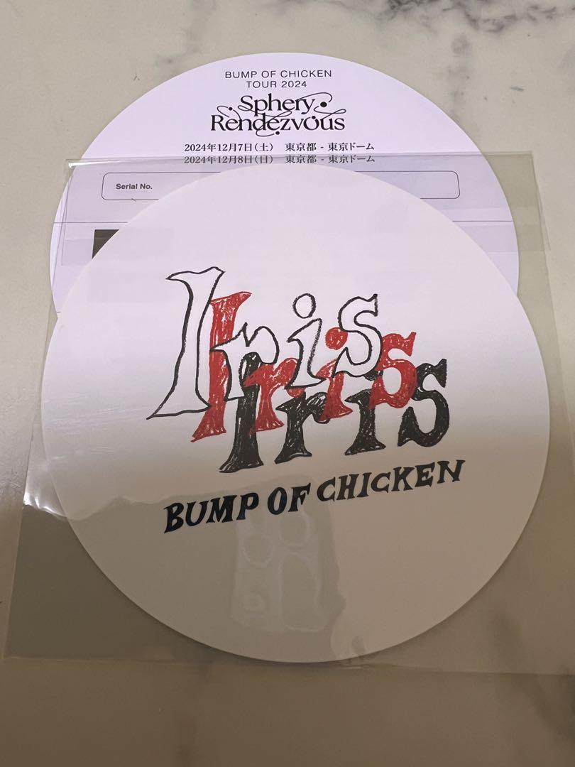 BUMP OF 脆 CHICKEN be there クリアステッカー