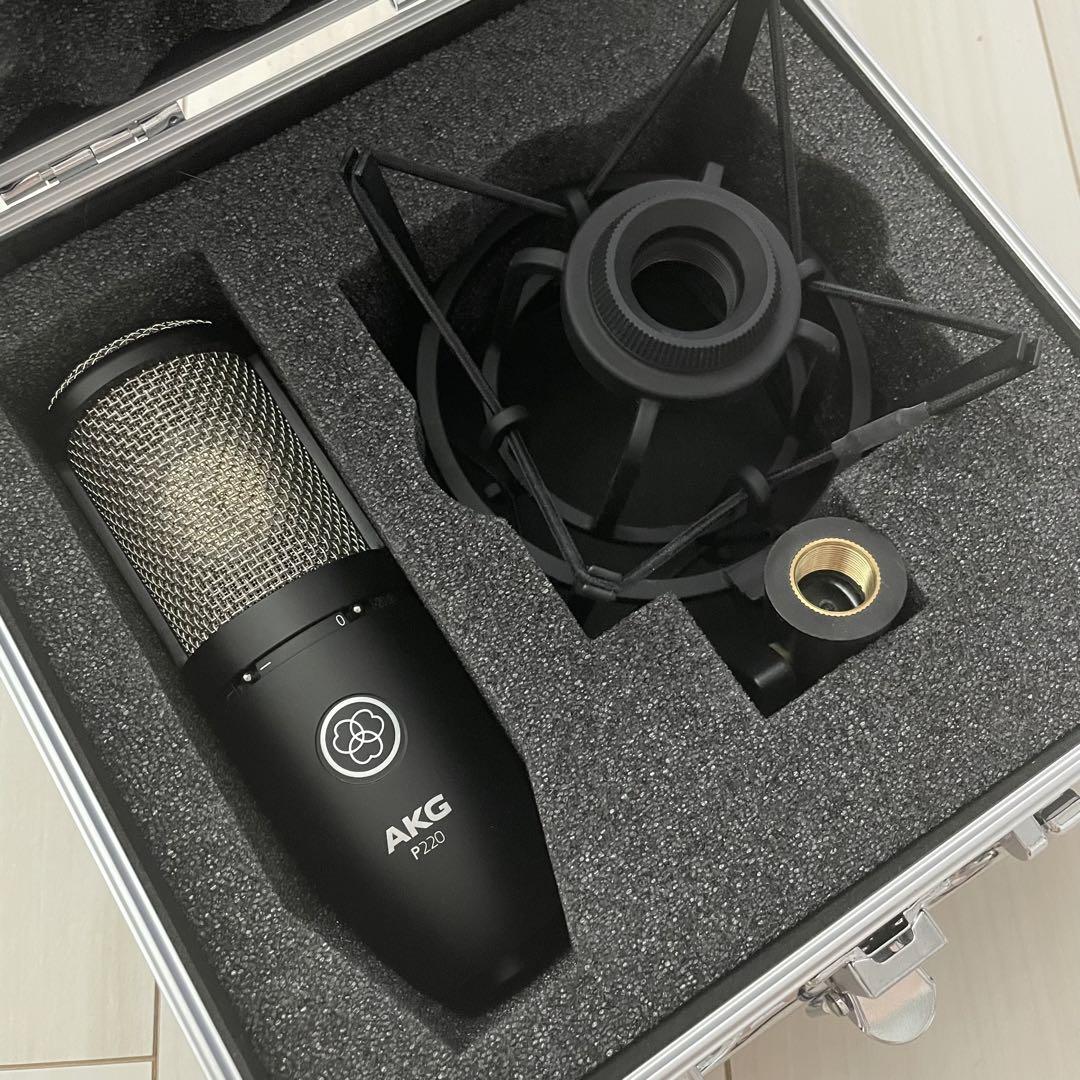 高性能AKG P220 コンデンサーマイク