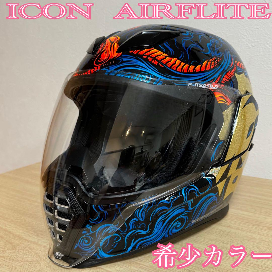 ICON ヘルメット 悪けれ AIRFLITE GOOD FORTUNE HELMET