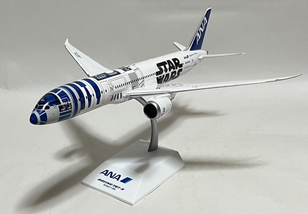 ANA B787-9 Star 見やすかっ Wars R2D2 猫好きマー君様専用