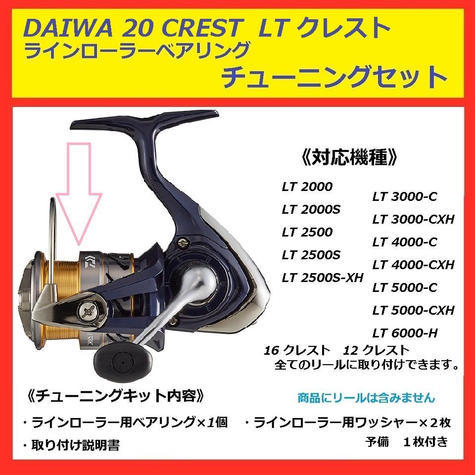 ○ DAIWA CREST クレスト 荒く ラインローラー ベアリング セット