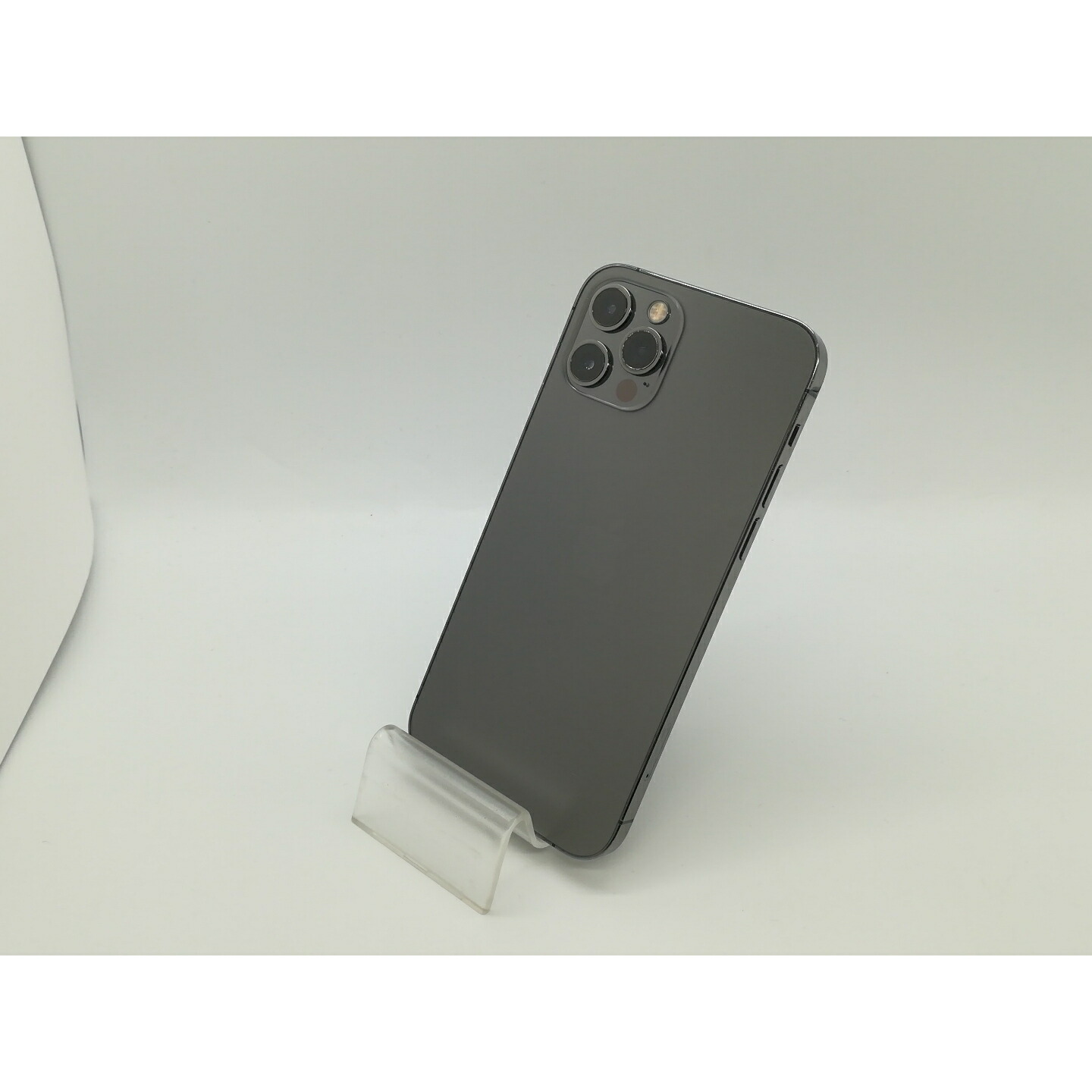 中古】Apple au 【SIMロック解除済み】 iPhone 12 Pro 128GB グラファイト MGM53J/A【OSU301】保証