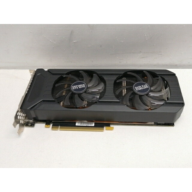 中古】Palit GeForce GTX1070 8GB DUAL(NE51070015P2-1043D) GTX1070/8GB(GDDR5)/PCI -E【仙台駅