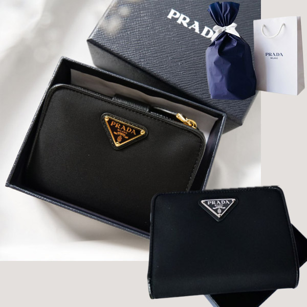 新品□正規品□送料無料□ギフト包装無料】PRADA プラダ コンパクト金運