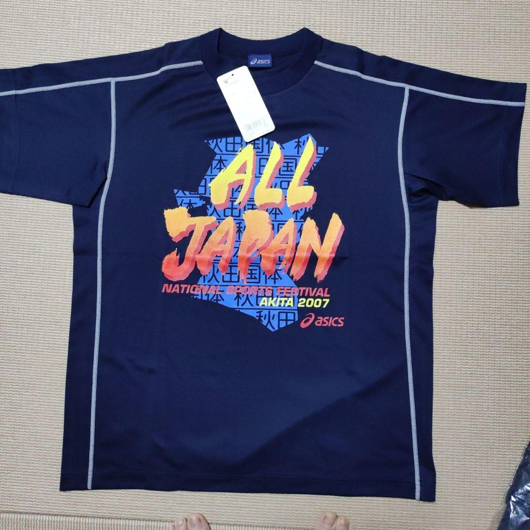 国体Tシャツ アシックス ALL 体験 JAPAN