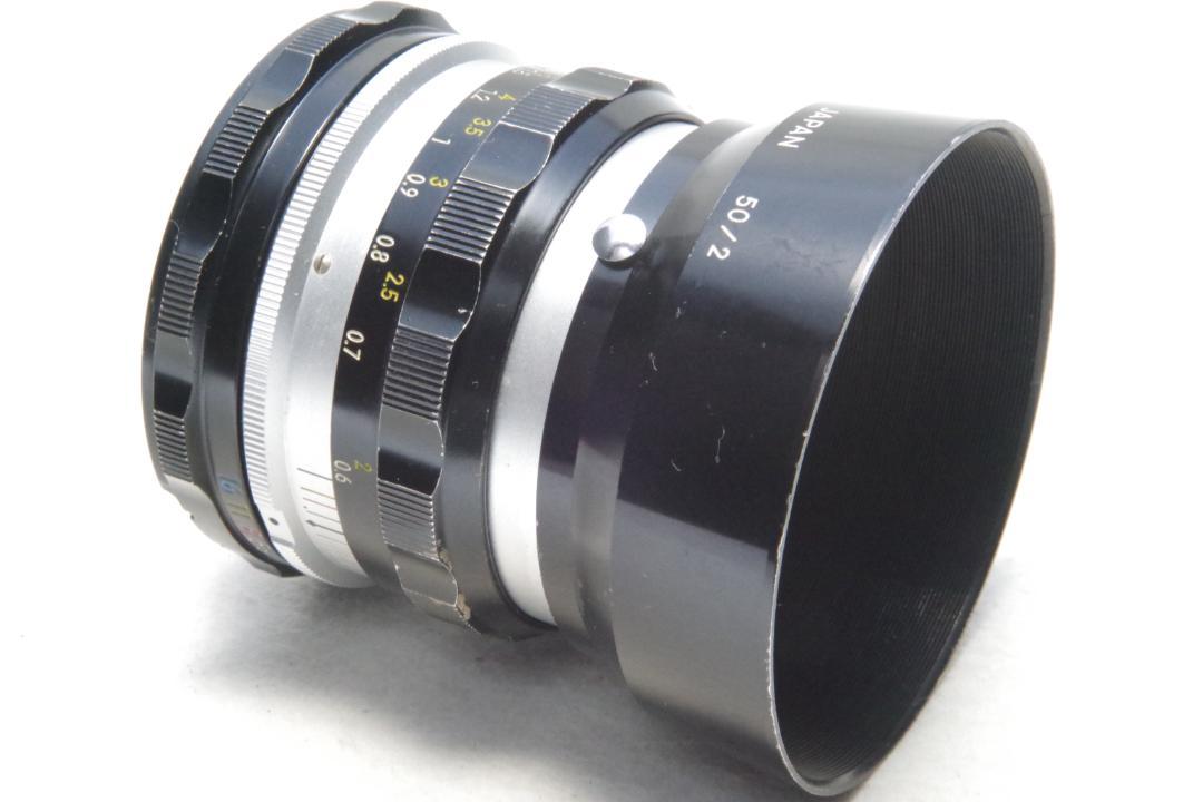 NIKKOR-H Auto 1:2 f=50mm 改造 トレンド情報 標準 非Ai 動作確認済