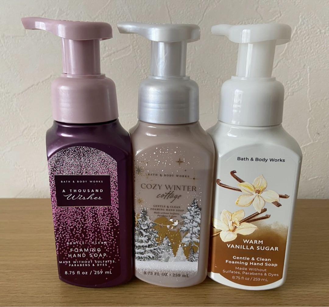 ✴︎訳あり3本セット✴︎】Bath&bodyworks ハンドソープ 必需品