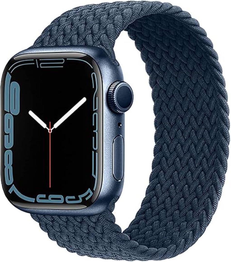 値下げ✨️Apple watch バンド 豪華特典 ブレイデッドソロループ 交換用