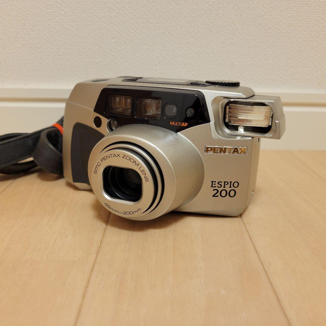 完動品】 PENTAX 魅力的 ESPIO200 コンパクトフィルムカメラ