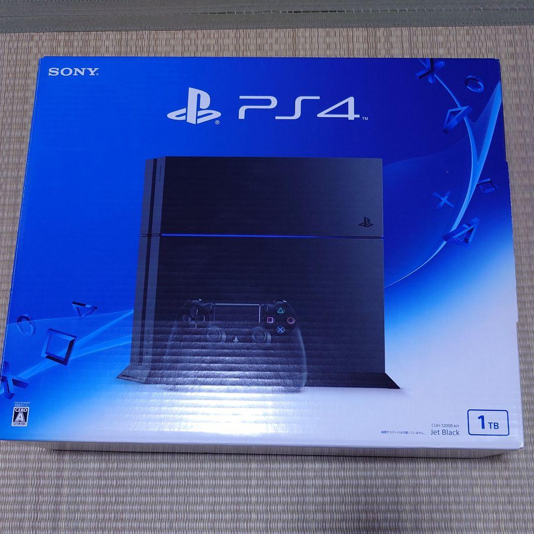 PlayStation4 人気の ジェット・ブラック 1TB CUH-1200BB01