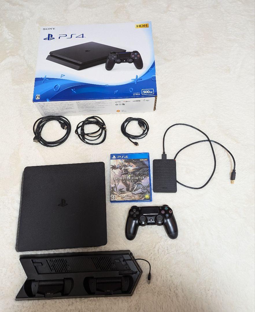 PS4 PS4本体 CUH-2100A 早い者勝ち 500GB + 外付けSSD