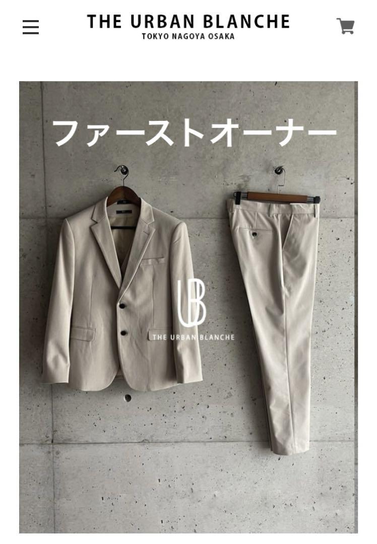 THE URBAN BLANCHE 本格 アーバンブランシュ タキシード スーツ XL