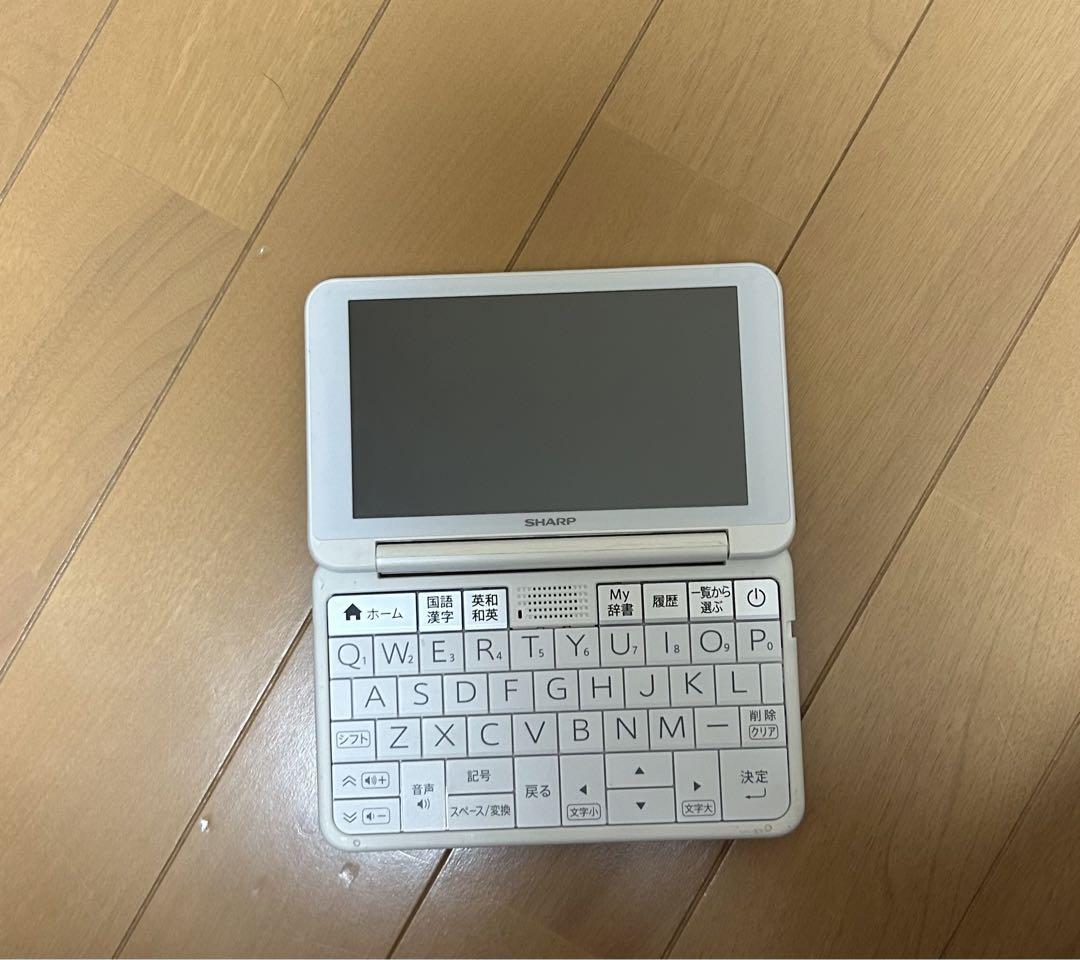 シャープ PW-SH7-W 賞品 電子辞書 Brain 高校生モデル 白