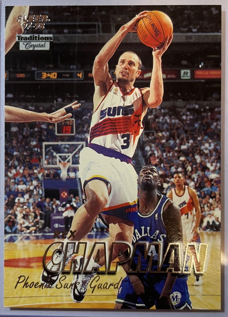 NBA Rex Chapman 再販決定 97-98 Fleer Crystal