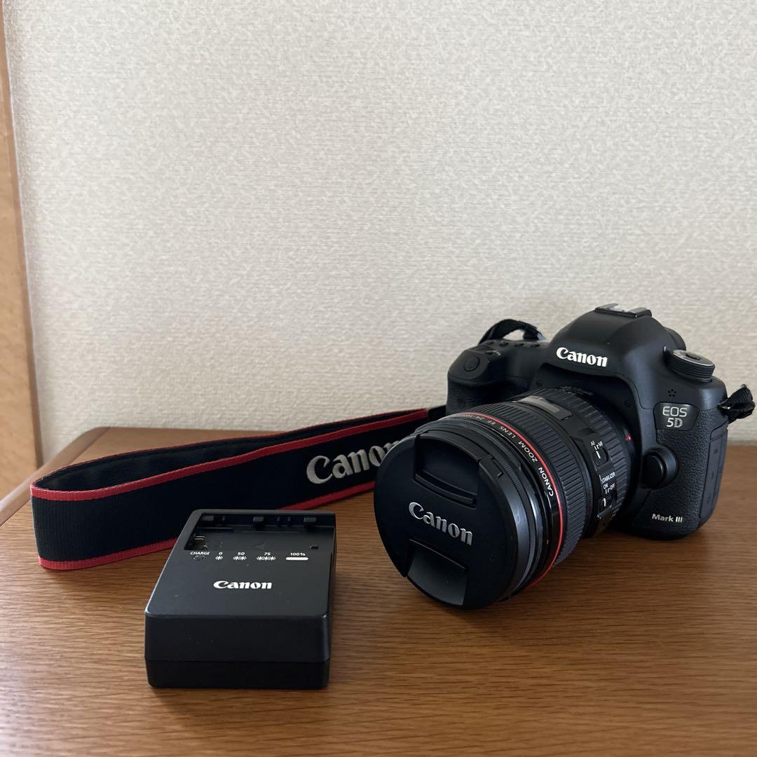 最終値下げCanon EOS 5D 贈り物 MarkIII及びEF 24-105㎜レンズ