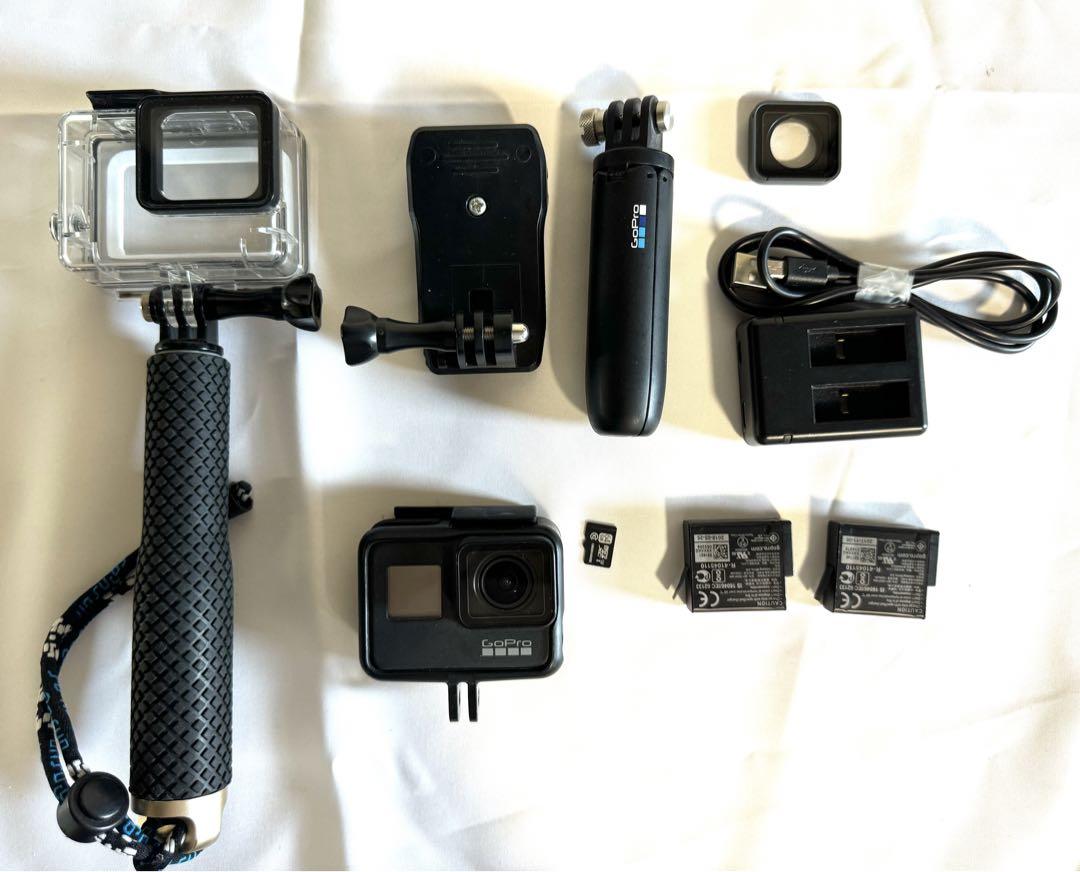 ⭐︎GoPro HERO 7 限定取り扱い BLACK⭐︎アクセサリーセット すぐ旅行で使えます。