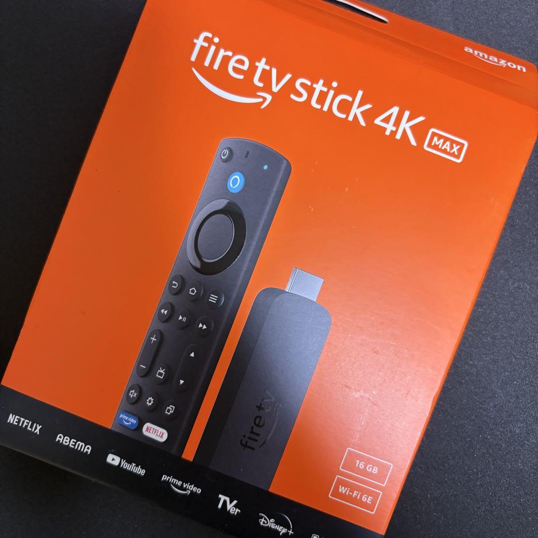 Amazon Fire Stick TV 4K MAX 特典付き商品 第2世代 リモコンなし