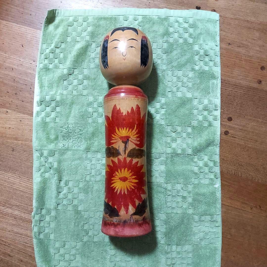 アイヌ こけし 木彫り 根本土龍 根本勲 民芸品 作家 北海道 いろいろ kokeshi