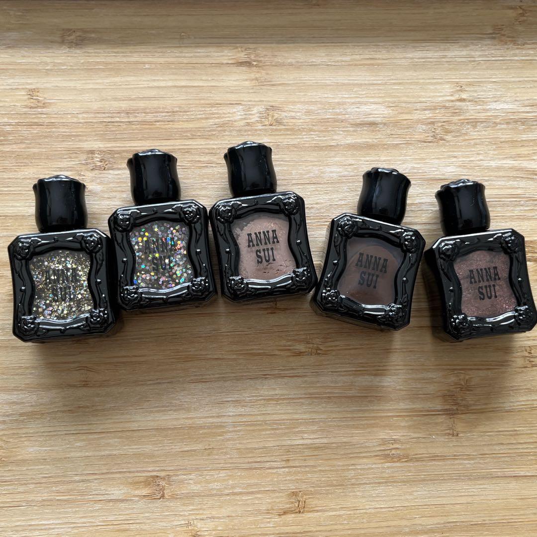 ANNA SUI 新鮮 ネイルカラー 5本セット