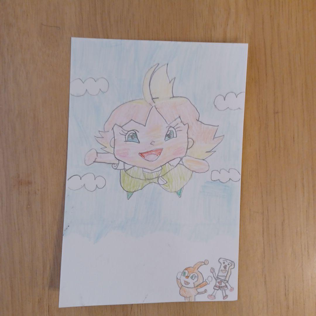 イラスト 子ども 小学生 手書き アンパンマン ファンアート コラボ商品