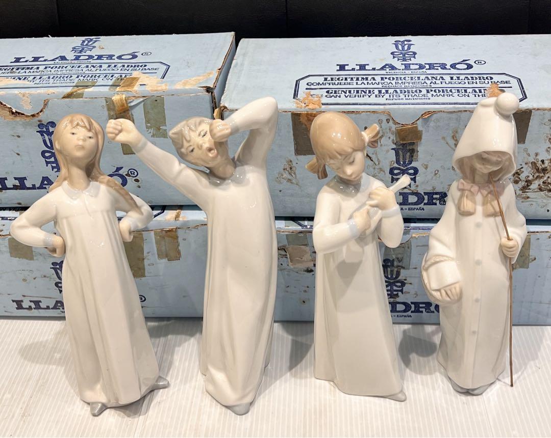 希少 LLADRO 無料サンプル リヤドロ 4体 おまとめ インテリア コレクション 箱あり