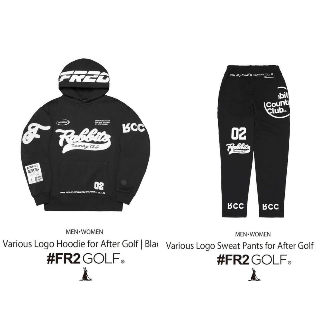 FR2 GOLF various logo hoodie 再販決定 pants セット