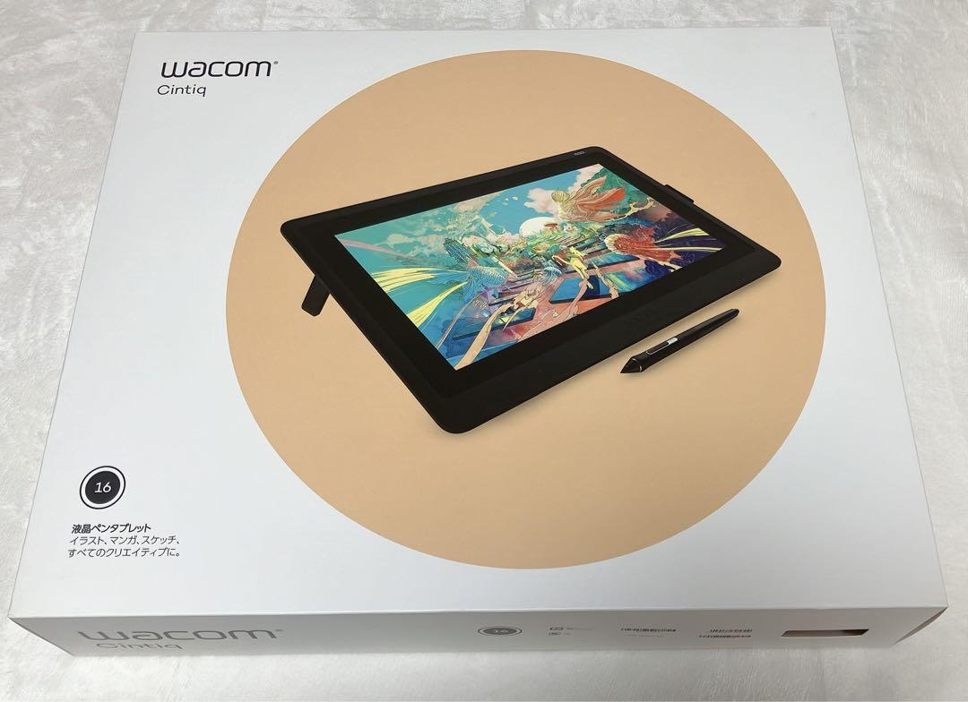 液晶ペンタブレット Wacom お楽しみ Cintiq 16 FHD DTK1660K1D