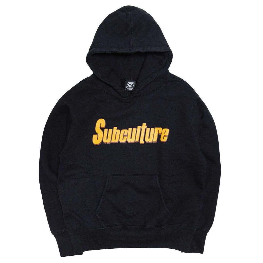 Subculture SUBCULTURE HOODIE お得感 / BLACK キムタ