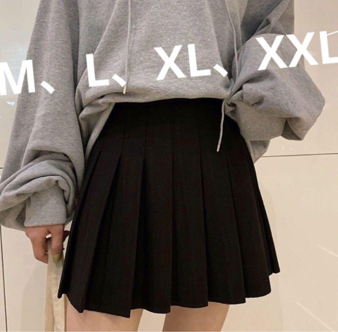 XXLミニスカートプリーツスカート レディーススカート 簡易 可愛いskirt