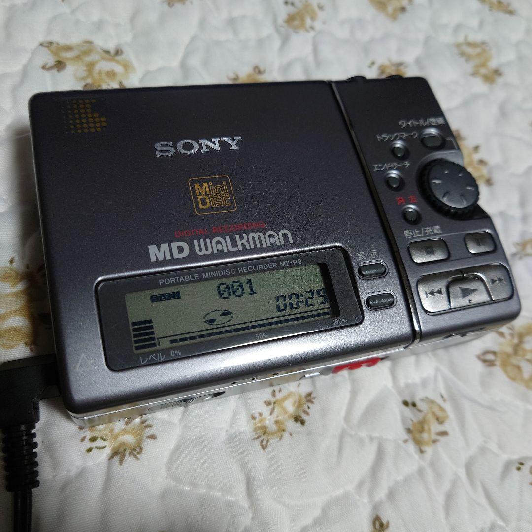 SONY 初回購入特典 MD WALKMAN ポータブルMDレコーダーMZ-R3