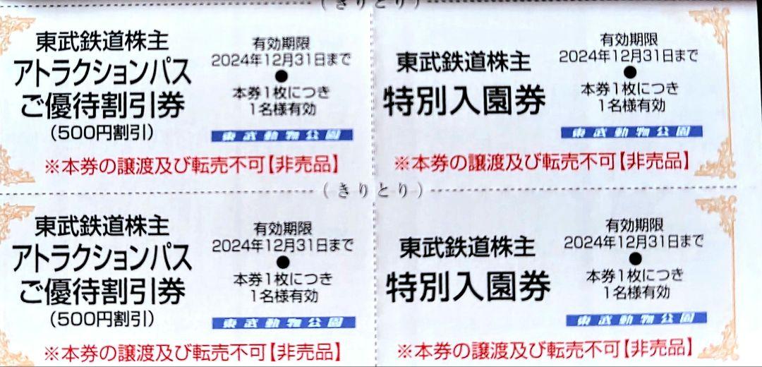 12/31迄東武動物公園入園料無料券+アトラクションパス500円割引