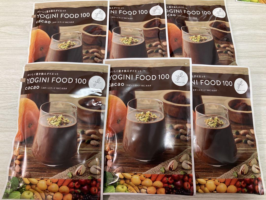 LAVA 取扱商品 YOGINI FOOD ヨギーニフード100 カカオ 6袋