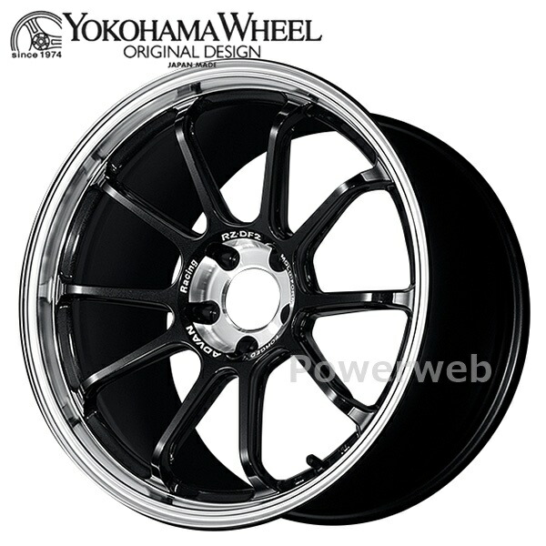 ADVAN Racing RZ-DF2 購入特別価格 20インチ 9.5J PCD:114.3 穴数:5