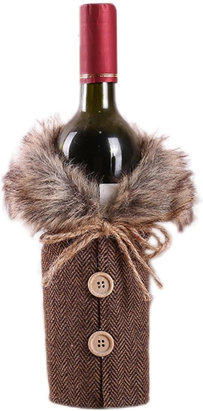 Decorative Wine Bottle | Christmas Wine Cover | Wines Bottle Sweat