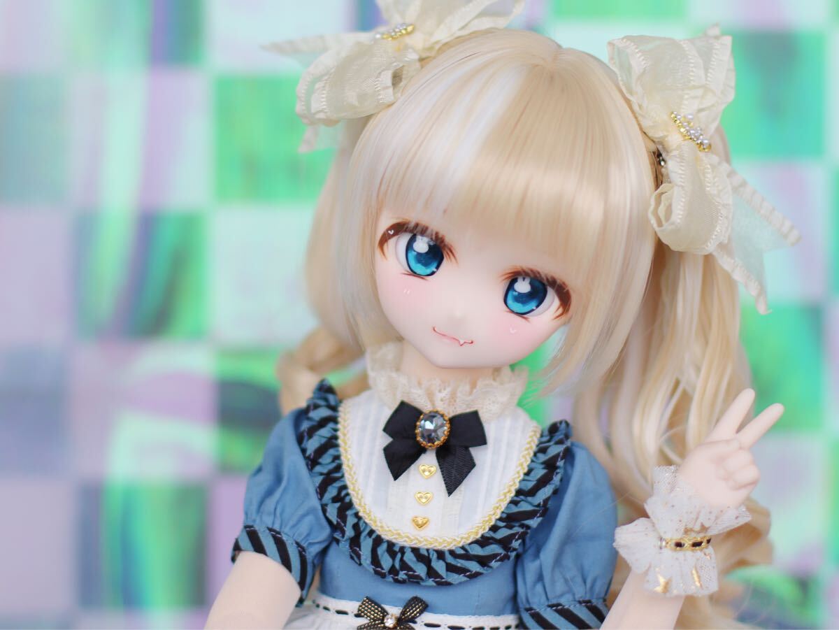 ウサウサ】ボークス製 ドルフィードリーム DDH-27/ セミホワイト肌 DDH27 カスタムヘッド MDDドール