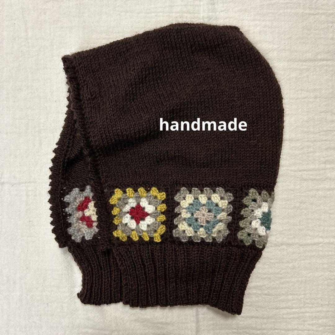 handmade グラニースクエアのバラクラバ♪ 先行販売