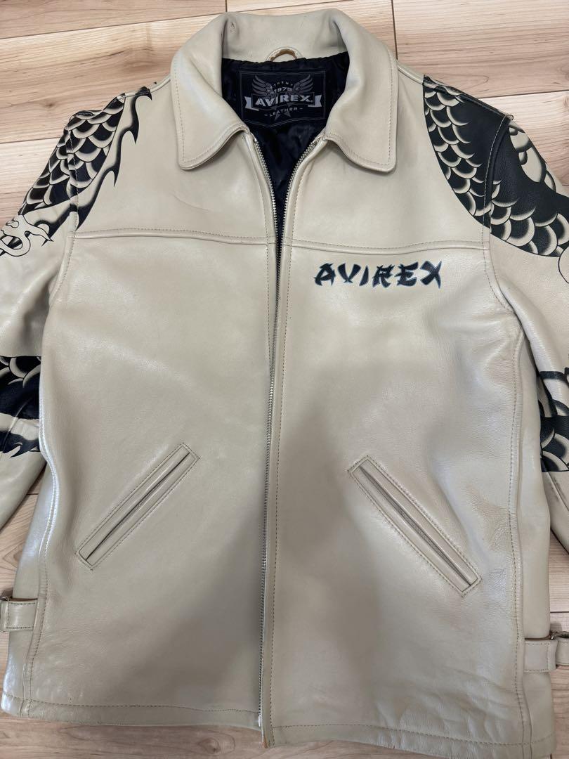 希少❣️AVIREX レザージャケット 福袋 希少サイズ2XL 松本人志着用‼️