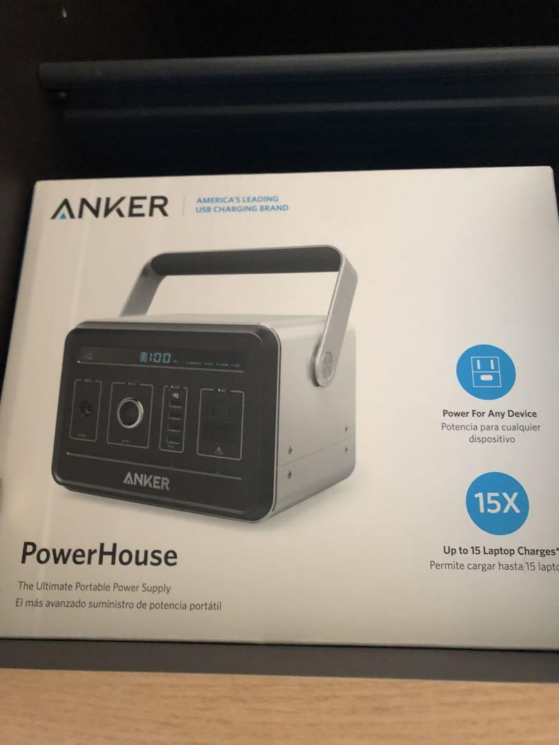 満タン充電】ANKER PowerHouse スピード販売 ポータブル電源 434wh