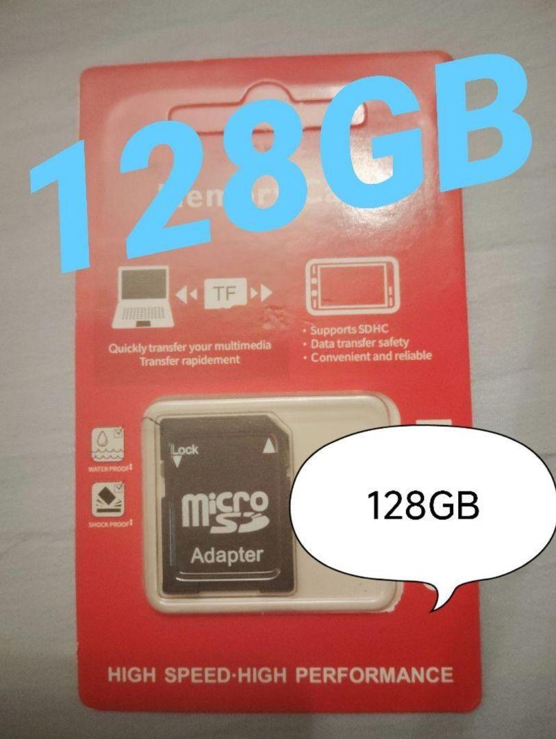 128GB microSDcard 新品 未使用 マイクロSDメモリーカード１枚 イチオシ