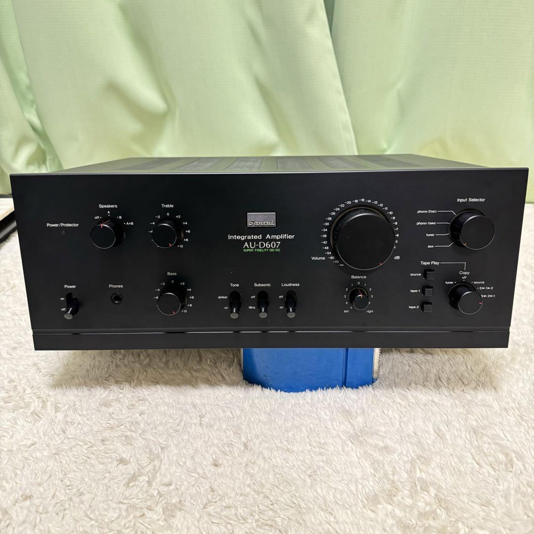 SANSUI AU-D607 取扱商品 プリメインアンプ ジャンク品