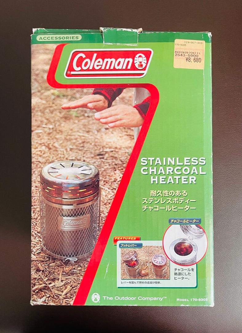 □未使用品/廃盤商品《Coleman/コールマン》チャコールヒーター キャンプ□ 限定お買い得