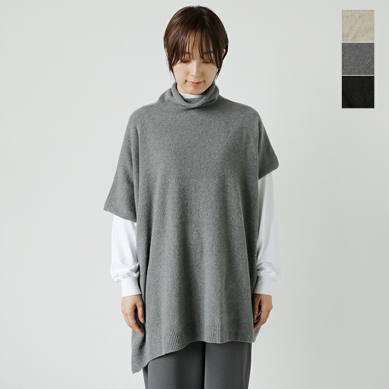 5G HIGH NECK KNIT BIBS -BLACK(22WKN-#414S) Jane Smith(ジェーンスミス)