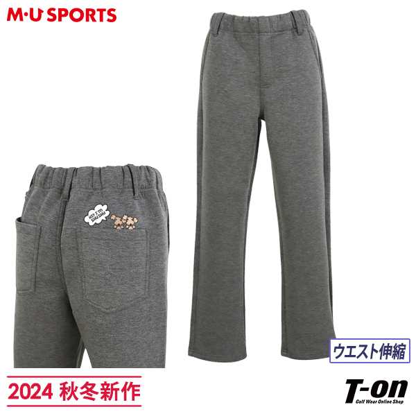 送料無料】パンツ レディース MUスポーツ エムユー スポーツ M.U SPORTS MUSPORTS 2024 秋冬 新作 ゴルフウェア