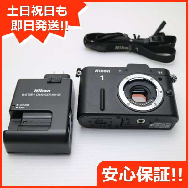 超美品 Nikon 1 V1 ボディ ブラック 中古本体 安心保証 即日発送 ミラーレス